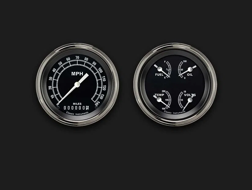 Classic Instruments TR02SLF, Traditional Series Two Gauge Set
