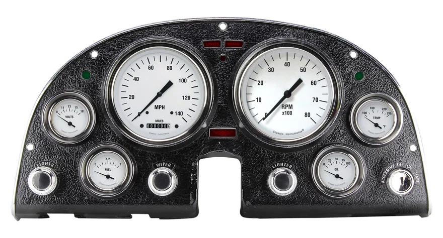 Classic Instruments CO63DWH, 1963-67 Corvette White Hot, Oled-GM