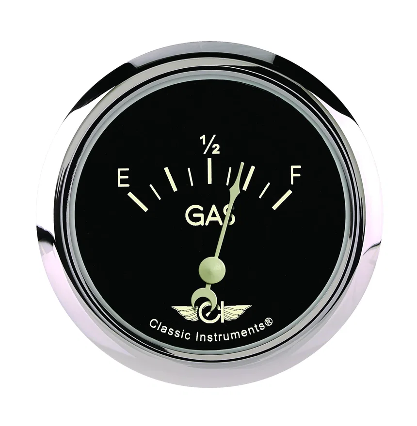 Classic Instruments CL211SRC, Series 2-5/8" Fuel Level Gauge