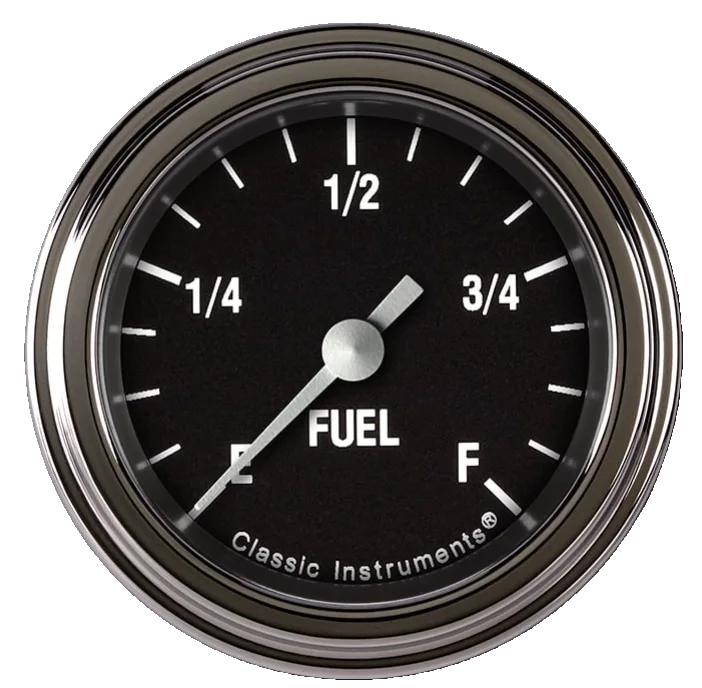 Classic Instruments HR109SLF, Hot Rod 2-1/8" Fuel Level Gauge