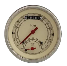 Vintage 3" Ultimate Speedometer Gauge image 1