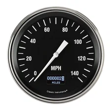 Hot Rod 4-5/8" Speedometer Gauge with Information Screen image 1