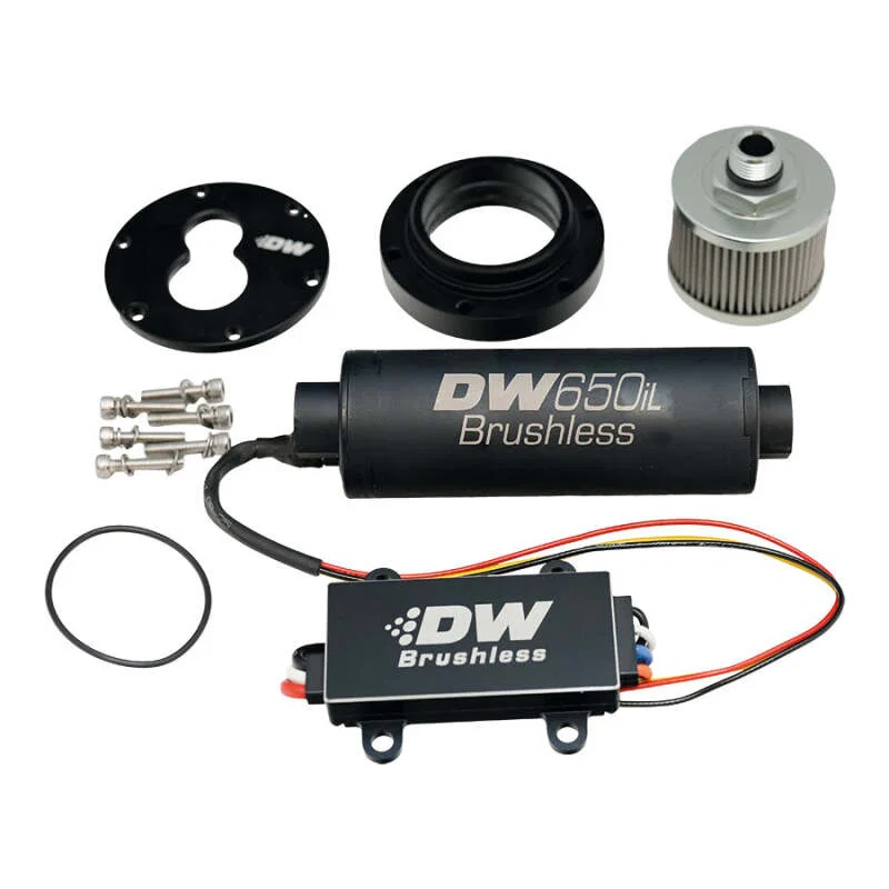 DeatschWerks 9-650-C105-5009, 3.5L Module Surge Tank In-Tank Pump Adapter w/ DW650iL Brushless/Controller 440lph Pump