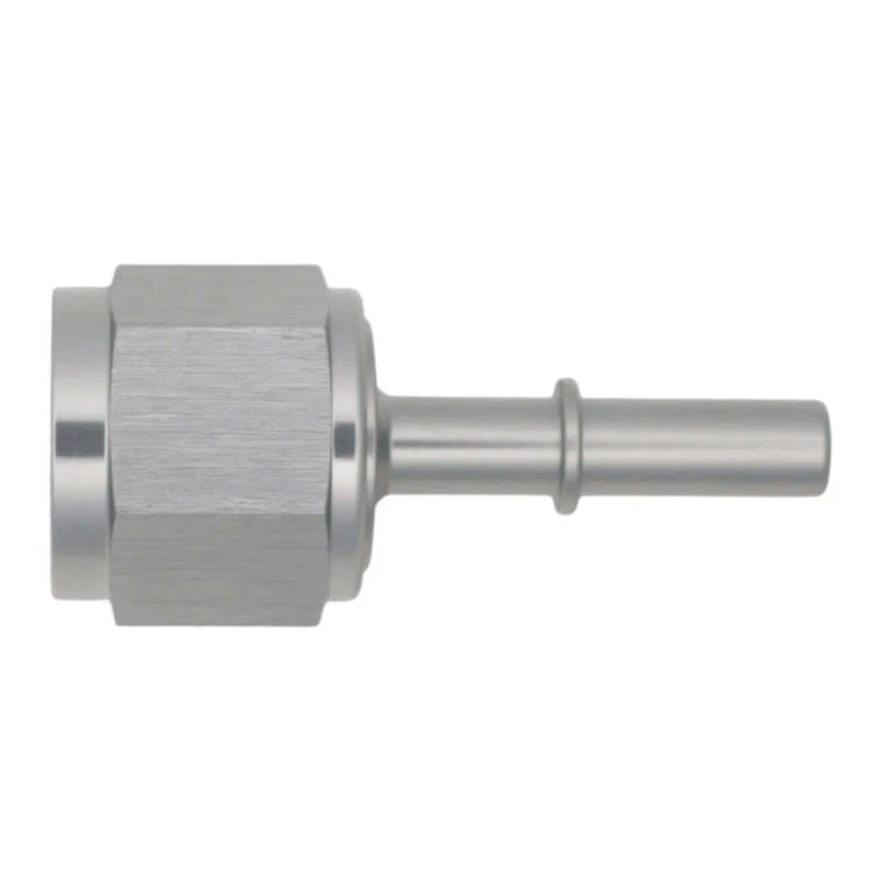 DeatschWerks 6-02-0134, 10AN Female Flare Swivel to 5/16in Male EFI Quick Disconnect - Anodized DW Titanium