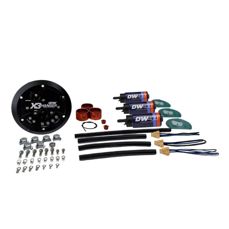 DeatschWerks 9-401-7031, X3 Series Fuel Pump Hanger w/ DW400 Fuel Pumps for 1999-04 Ford F-150 Lightning