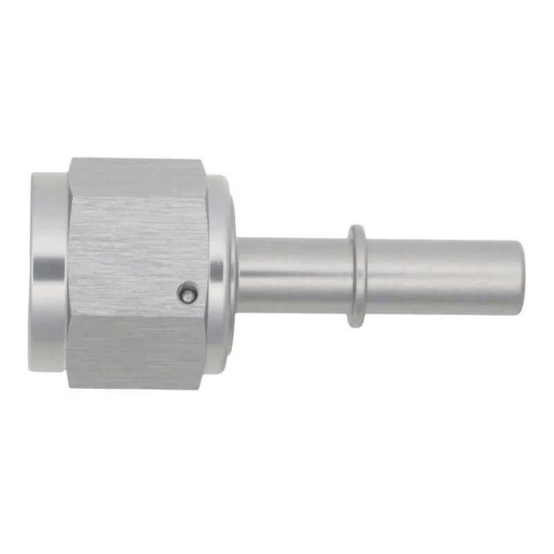 DeatschWerks 6-02-0135, 10AN Female Flare Swivel to 3/8in Male EFI Quick Disconnect - Anodized DW Titanium