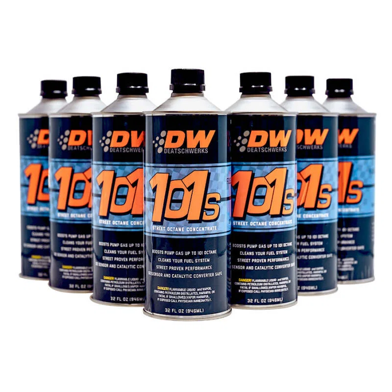 DeatschWerks 1-101S-CS, 101S Street Octane Booster 32oz. Cans - Case of 8
