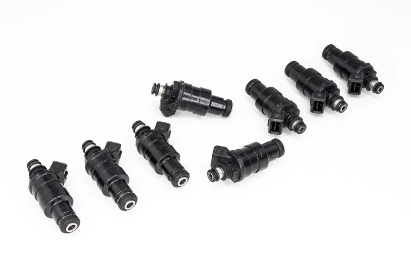 DeatschWerks 42M-11-0550-8, Universal 550cc Low Impedance 11mm Upper Injector - Set of 8