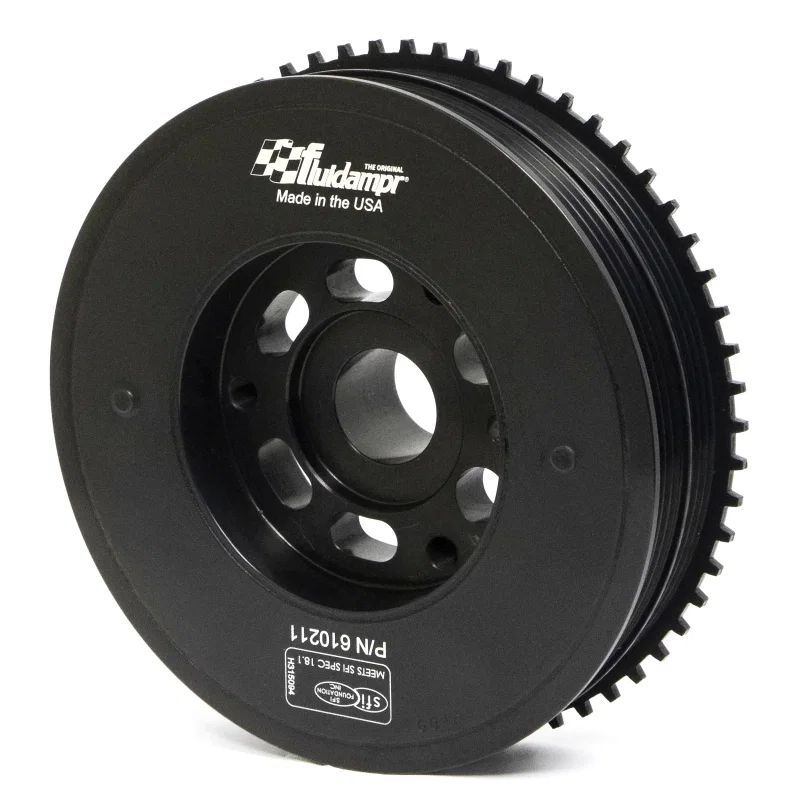 Fluidampr 610211, 13-18 Ford Focus ST 2.0L/15-23 Ford Mustang 2.3L EcoBoost Steel Internally Balanced Damper