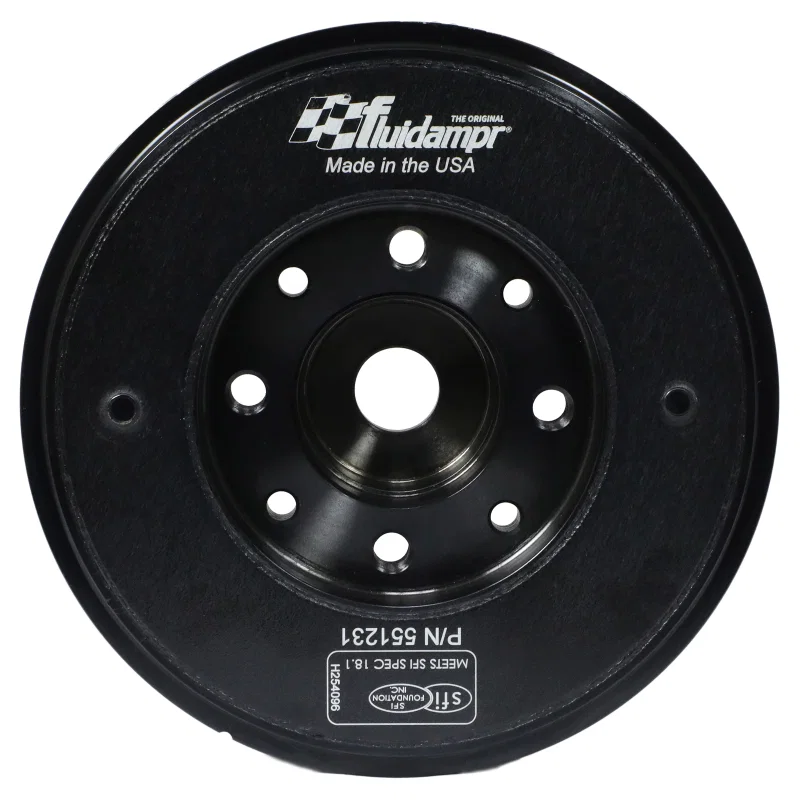 Fluidampr 551231, 08.5+ VW Golf TSi/08-13.5 Passat TSi/08.5+ Audi TT TSi Steel Internally Balanced Damper