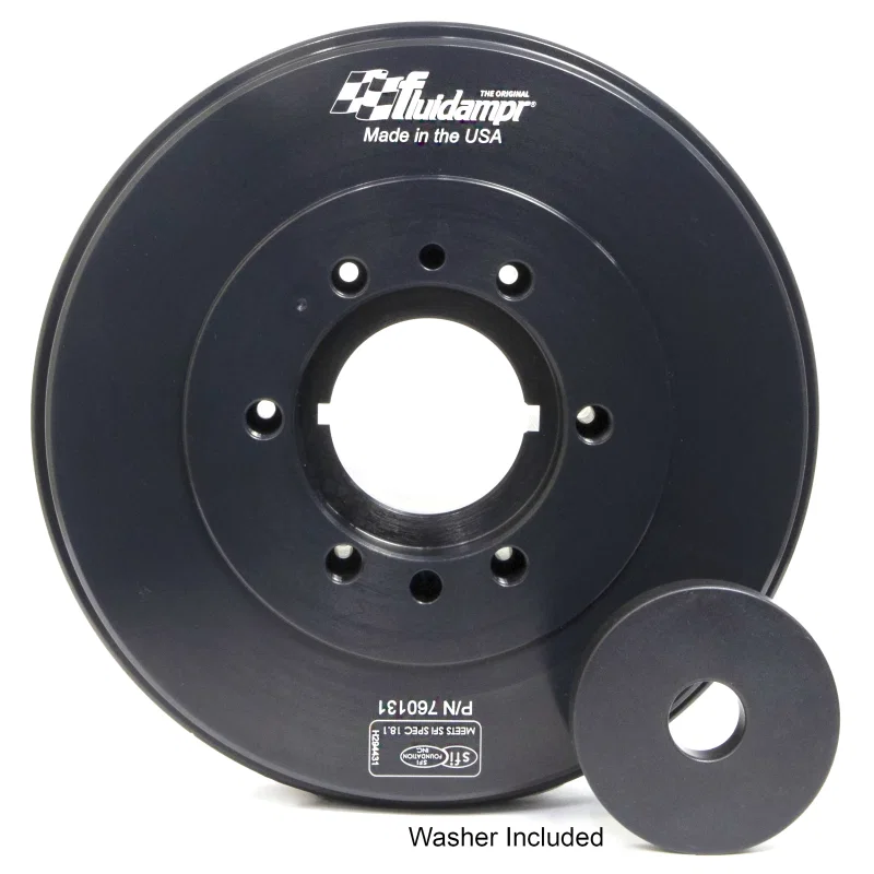 Fluidampr 760131, 01-18 GM / Chevy 6.6L Duramax Internally Balanced Damper - Harmonic Balancer