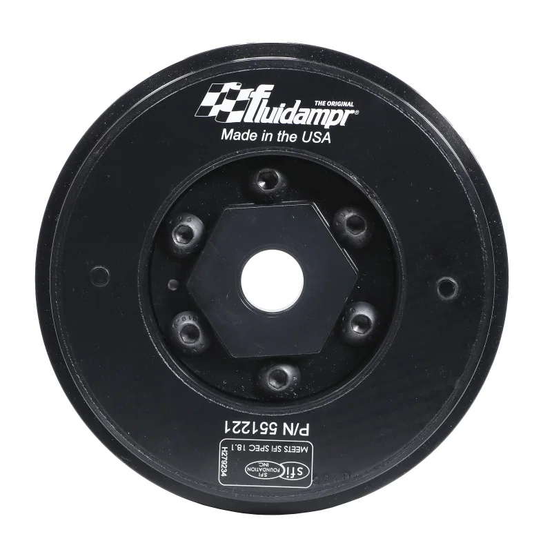 Fluidampr 551221, 91-08 VW Golf/05-12 Passat B6/B7 / 03-10 Audi TT Steel Internally Balanced Damper
