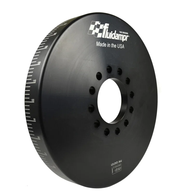 Fluidampr 1243101, Universal Tractor Pulling 12 Bolt Taper Lock Hub Internally Balanced Damper (w/Bolt Holes)