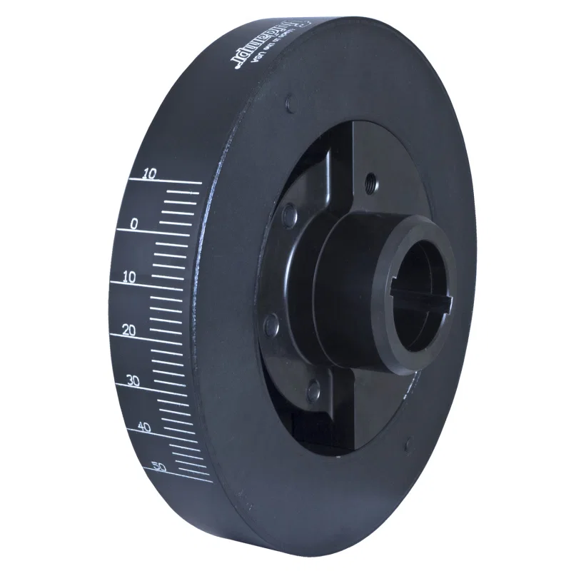 Fluidampr 800121, Chevy 454-502 CID-V8 w/ (2) 1/4 key slots Steel Externally Balanced Damper
