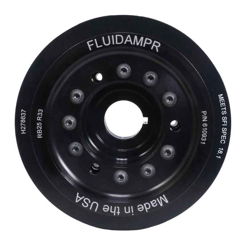 Fluidampr 610931, 94-99 Nissan Skyline R33 RB25DET (Non NEO) Steel Internally Balanced Damper
