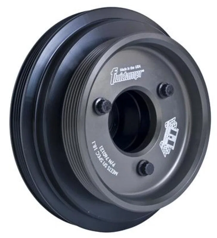 Fluidampr 620121K, 98-06 Chevrolet Camaro LS SBC Steel Internally Balanced Damper w/Keyway