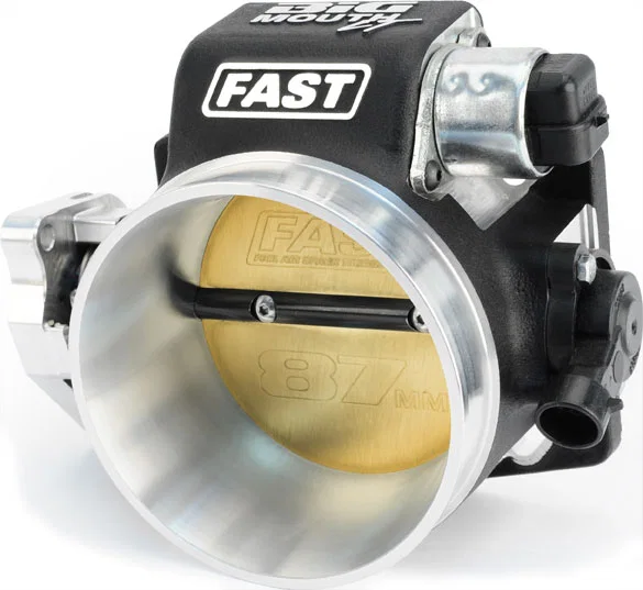 FAST 54088, Big Mouth Billet 87mm Big Mouth Throttle Body for Chrysler HEMI