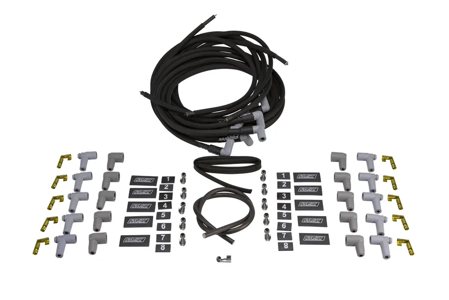 FAST 295-0082, Firewire 8 Cyl Cut-To-Fit Wireset Kit w/ Heat Sleeve