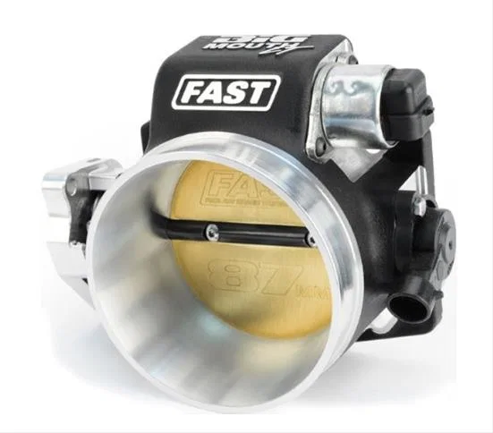 FAST 54086, Big Mouth Billet 87mm Big Mouth Throttle Body for Ford Coyote