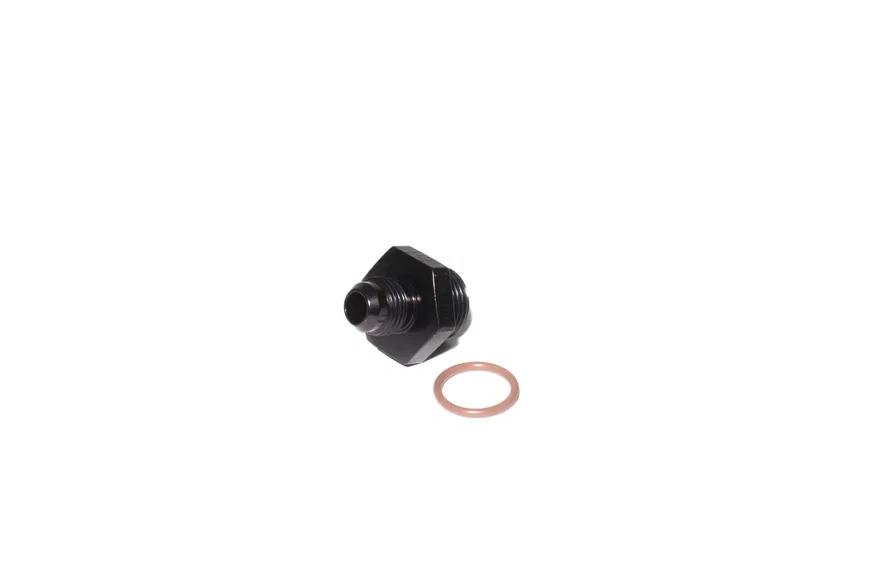 FAST 54023B-1, LSX -8 SAE O-Ring to -6 AN Male Fuel Rail Fitting