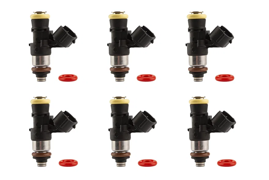 FAST 32107-6, Precision-Flow LS3/LS7 Profile 242 lb/hr High–Impedance Injectors - Set of 6