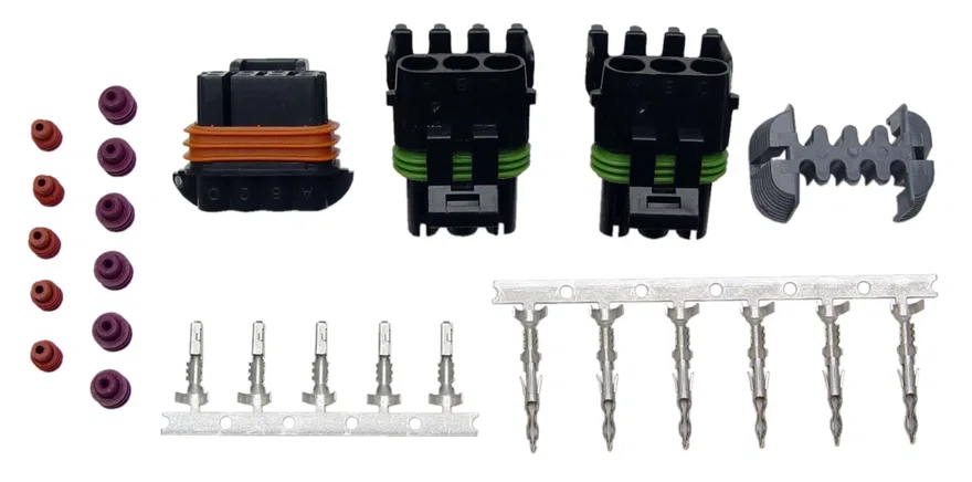 FAST 301301K, Hall Effect Adapter Connectors for Hall Effect/ 3 Wire Ignition Devices)