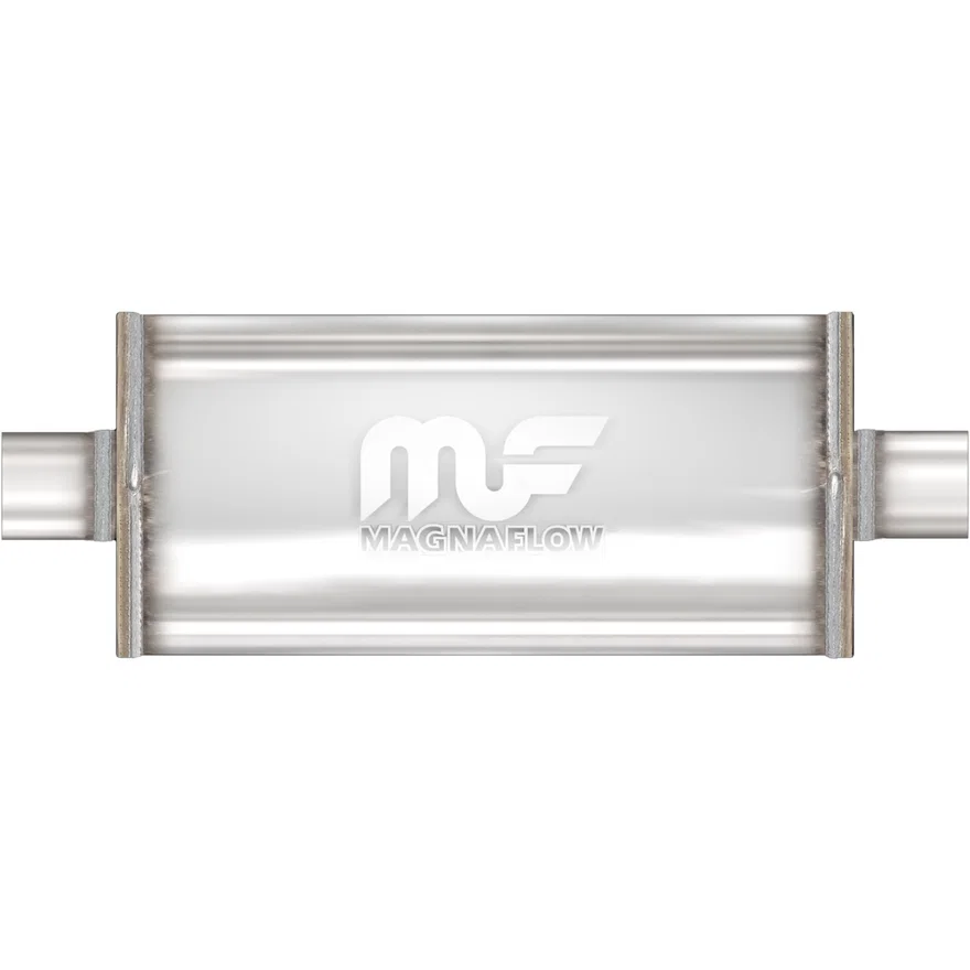 5 X 11in. Oval Straight-Through Performance Exhaust Muffler