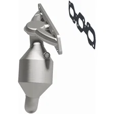 Front 2001-2002 Mercury Cougar 2.5L California Grade CARB Compliant Direct-Fit Manifold Catalytic Converter image 4
