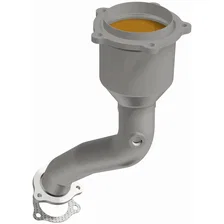 Front Left 2010-2011 Porsche Cayenne 4.8L California Grade CARB Compliant Direct-Fit Catalytic Converter image 4