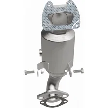 Left California Grade CARB Compliant Direct-Fit Manifold Catalytic Converter for Ram image 4