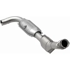 Left 1999-2000 Ford F-150 4.2L HM Grade Federal / EPA Compliant Direct-Fit Catalytic Converter image 2