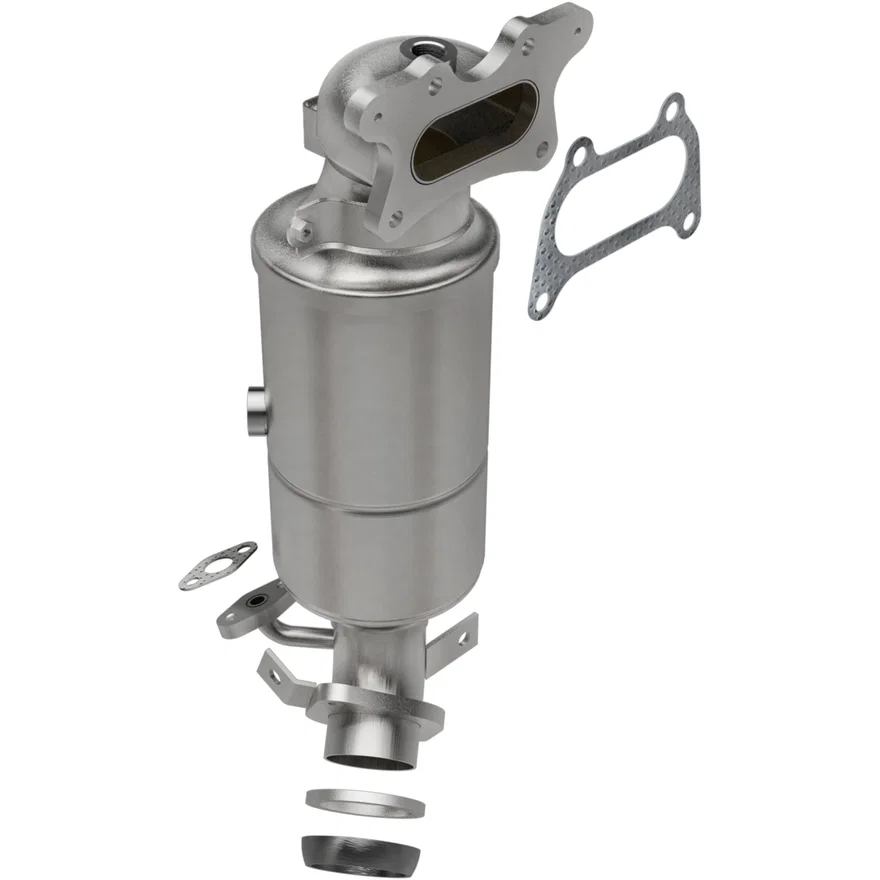 2013-2014 Acura ILX 2.0L | 2006-2013 Honda Civic 1.8L OEM Grade Federal / EPA Compliant Direct-Fit Manifold Catalytic Converter