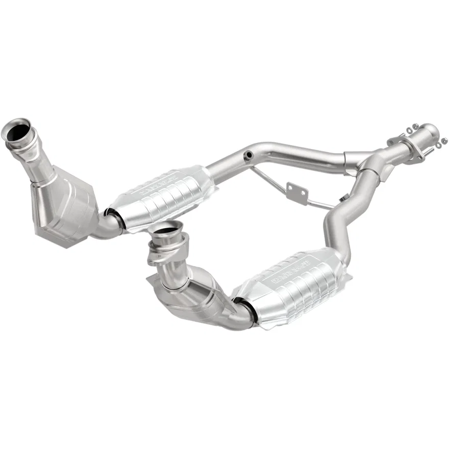MagnaFlow Exhaust Products 444064, 1998 Ford Mustang 3.8L California Grade CARB Compliant Direct-Fit Catalytic Converter