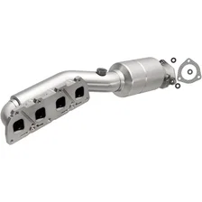 Front Right 2002-2004 Volkswagen Passat 4.0L California Grade CARB Compliant Direct-Fit Manifold Catalytic Converter image 1