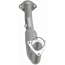 Right 2003 Hummer H2 6.0L California Grade CARB Compliant Direct-Fit Catalytic Converter image 4