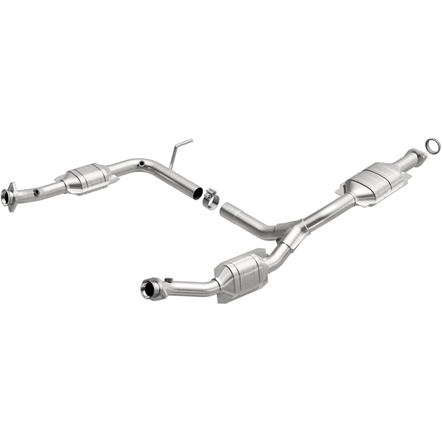 Front 2004-2005 Ford Explorer 4.0L | 2004-2005 Mercury Mountaineer 4.0L California Grade CARB Compliant Direct-Fit Catalytic Converter
