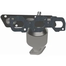 OEM Grade Federal / EPA Compliant Direct-Fit Manifold Catalytic Converter image 2