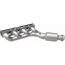 Left 2004-2006 Nissan TITAN 5.6L California Grade CARB Compliant Direct-Fit Manifold Catalytic Converter image 3