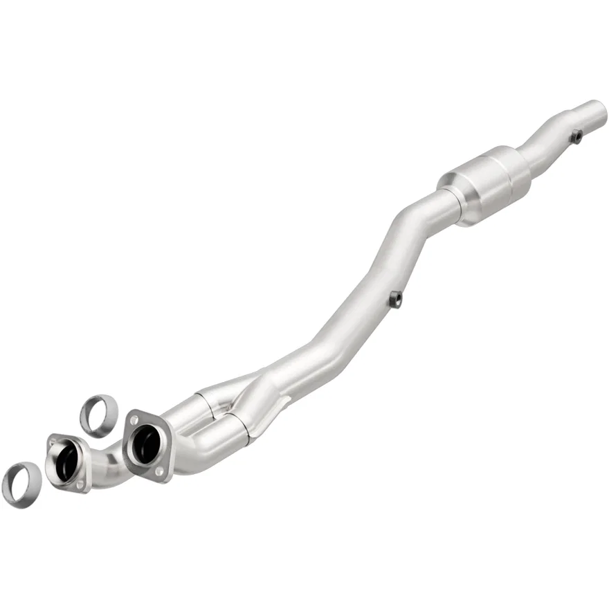 Left HM Grade Federal / EPA Compliant Direct-Fit Catalytic Converter for BMW