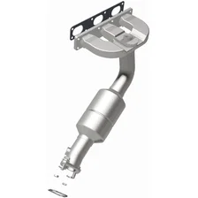 Rear 2004-2005 BMW 525i 2.5L | 2004-2005 BMW 530i 3.0L OEM Grade Federal / EPA Compliant Direct-Fit Manifold Catalytic Converter image 3