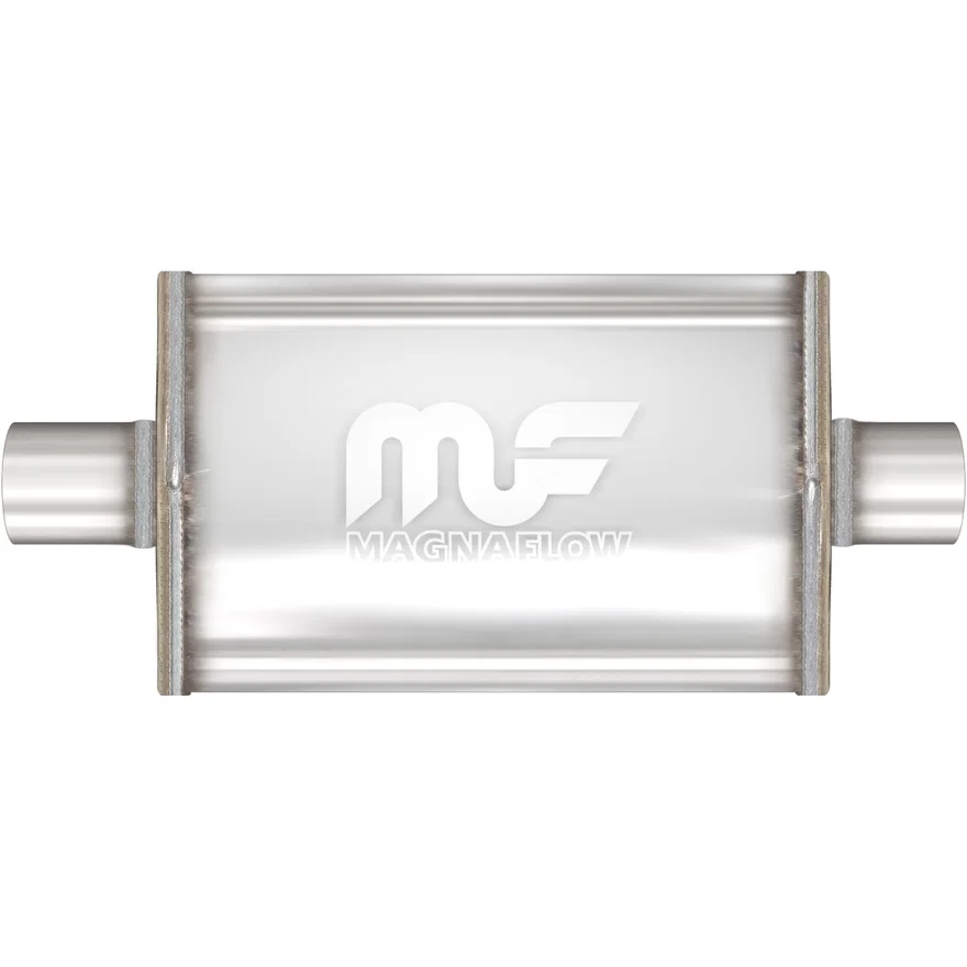5 X 8in. Oval Straight-Through Performance Exhaust Muffler