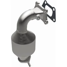 Front 2010-2011 Chevrolet Equinox 3.0L | 2010-2011 GMC Terrain 3.0L OEM Grade Federal / EPA Compliant Direct-Fit Manifold Catalytic Converter image 2