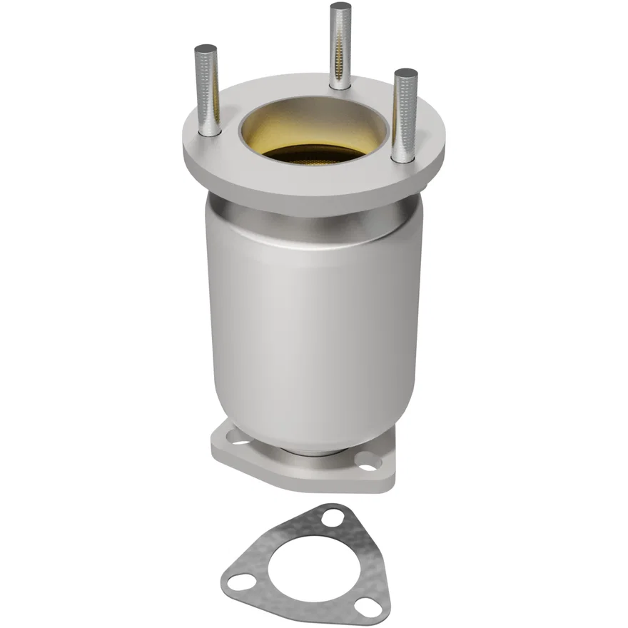 Front 1986-1987 Mazda B2000 2.0L California Grade CARB Compliant Direct-Fit Catalytic Converter