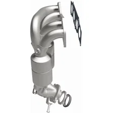 Front 2001-2003 Toyota RAV4 2.0L California Grade CARB Compliant Direct-Fit Manifold Catalytic Converter image 4