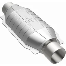 Front Standard Grade Federal / EPA Compliant Universal Catalytic Converter image 2