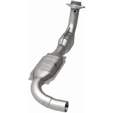 Left 1999-2000 Ford F-150 4.6L | 1999 Ford F-250 4.6L HM Grade Federal / EPA Compliant Direct-Fit Catalytic Converter image 3