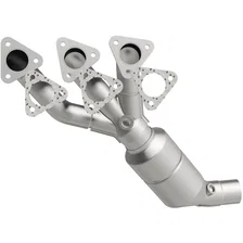 Rear 2001-2006 BMW M3 3.2L | 2001-2002 BMW Z3 3.2L OEM Grade Federal / EPA Compliant Direct-Fit Manifold Catalytic Converter image 4