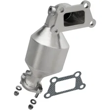 Rear OEM Grade Federal / EPA Compliant Direct-Fit Manifold Catalytic Converter image 1