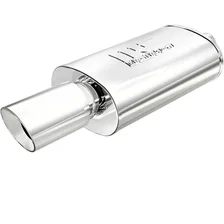 Competition Core 5 X 8in. Oval Straight-Through Performance Exhaust Muffler image 1