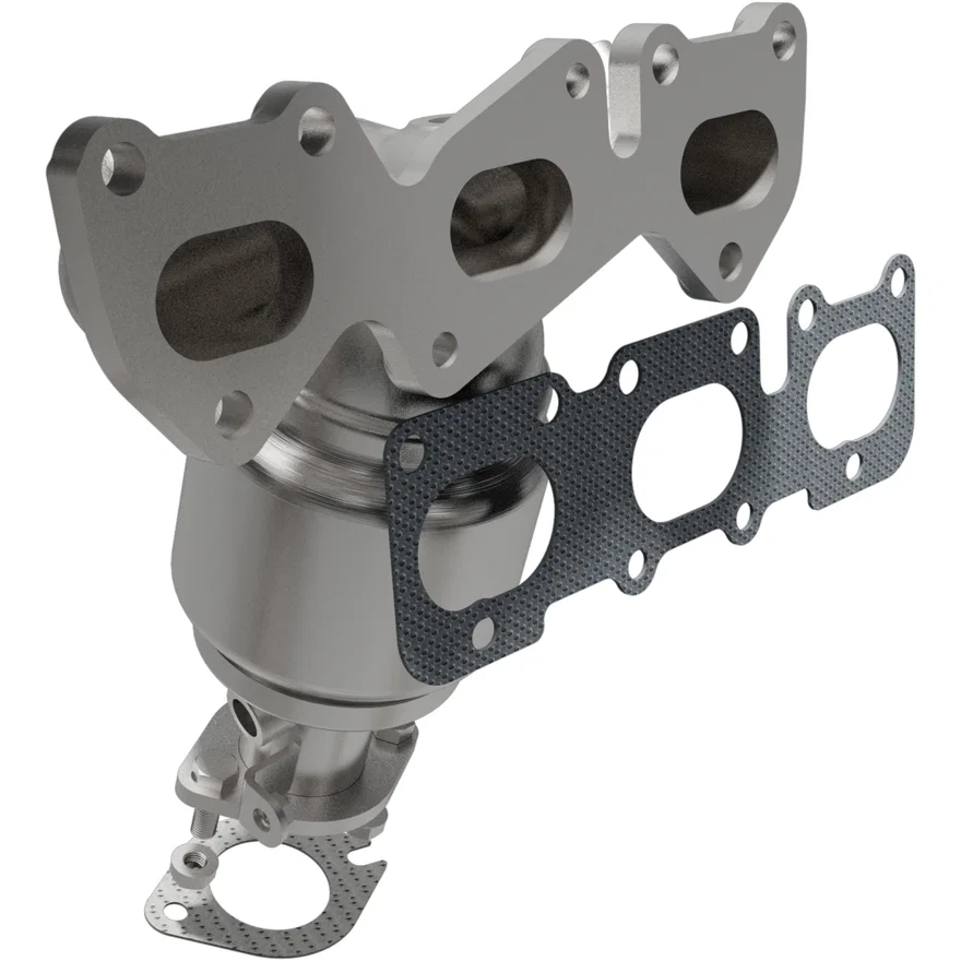 Rear OEM Grade Federal / EPA Compliant Direct-Fit Manifold Catalytic Converter